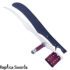 Deluxe Machete Blade Sword Of Agent Bloodraynes