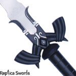 Link Dark Hylian Shield and Master Swords Set