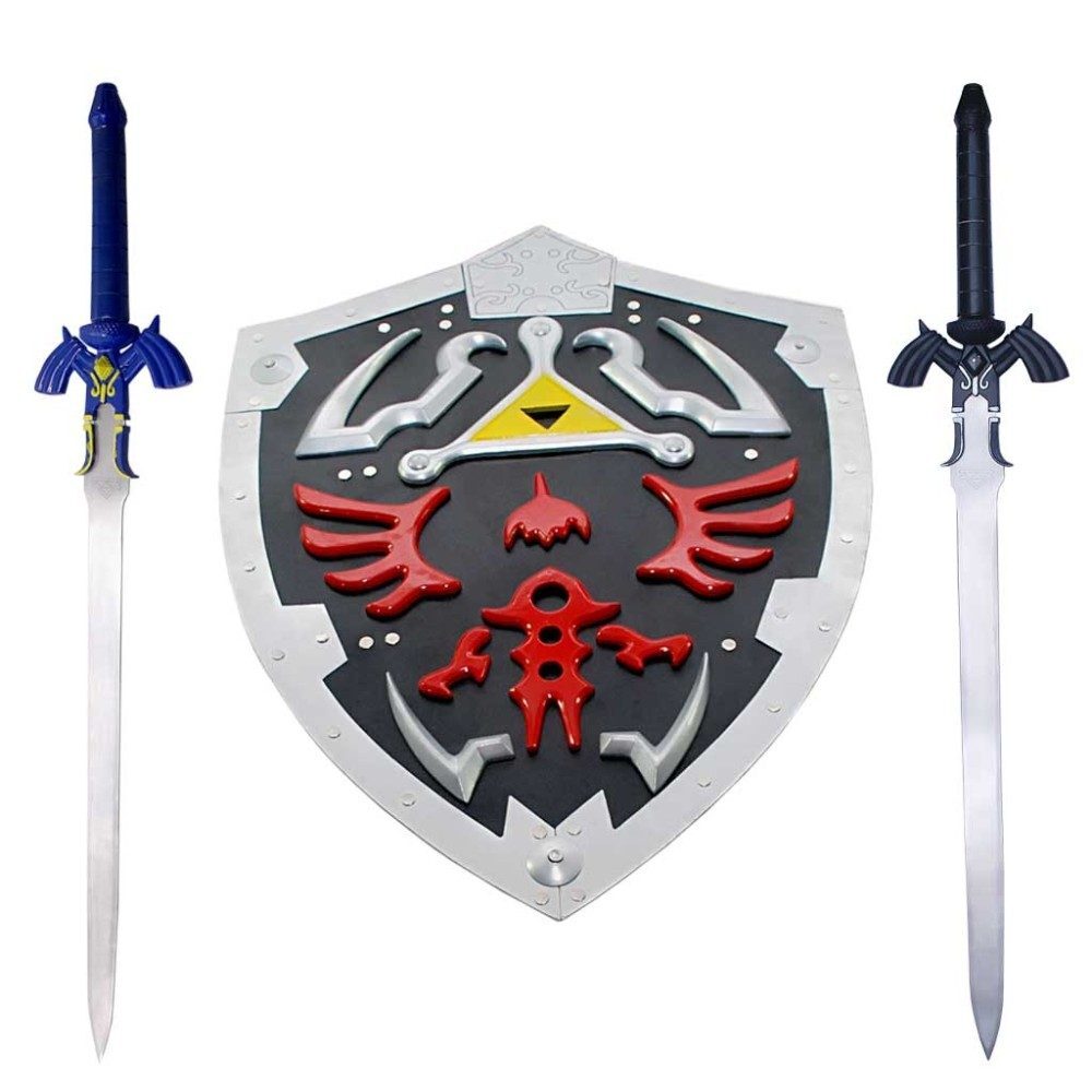link-dark-hylian-shield-and-master-swords-set Link Dark Hylian Shield and Master Swords Set