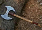 Ragnar Lothbrok Double Head Viking Battle Axe Handmade Replica