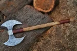 Ragnar Lothbrok Double Head Viking Battle Axe Handmade Replica