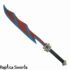 Soul Eater Riku Sword Life Size Metal Replica