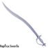 Indian Ruler Tipu Sultan Sword Silver Life Size Replica