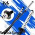 Tomahawk White Emperor Katana Sword with Scabbard
