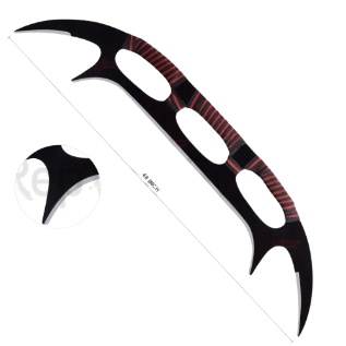 klingon bat'leth replica black edtion