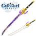 Genshin Impact Ayaka's BiS Mistsplitter Reforged Sword Replica