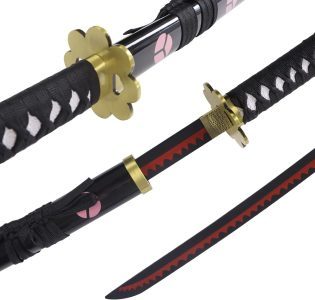 One Piece Roronoa Zoro Shusui Katana Sword Replica