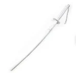 katana sword of hollow ichigo zangetsu white from bleach