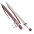 gladiator general maximus gladius sword silver finish