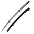 Walking Dead Michonne Katana Black Zombie Slayer Sword Replica