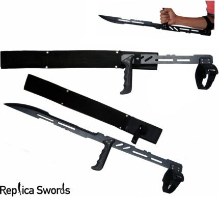 Agent BloodRayne Ninja Fore arm Machete Sword Blade Replica