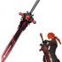 Genshin Impact Diluc Wolf's Gravestone Sword Replica