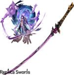Genshin Impact Raiden Shogun Electro Archon Sword Replica
