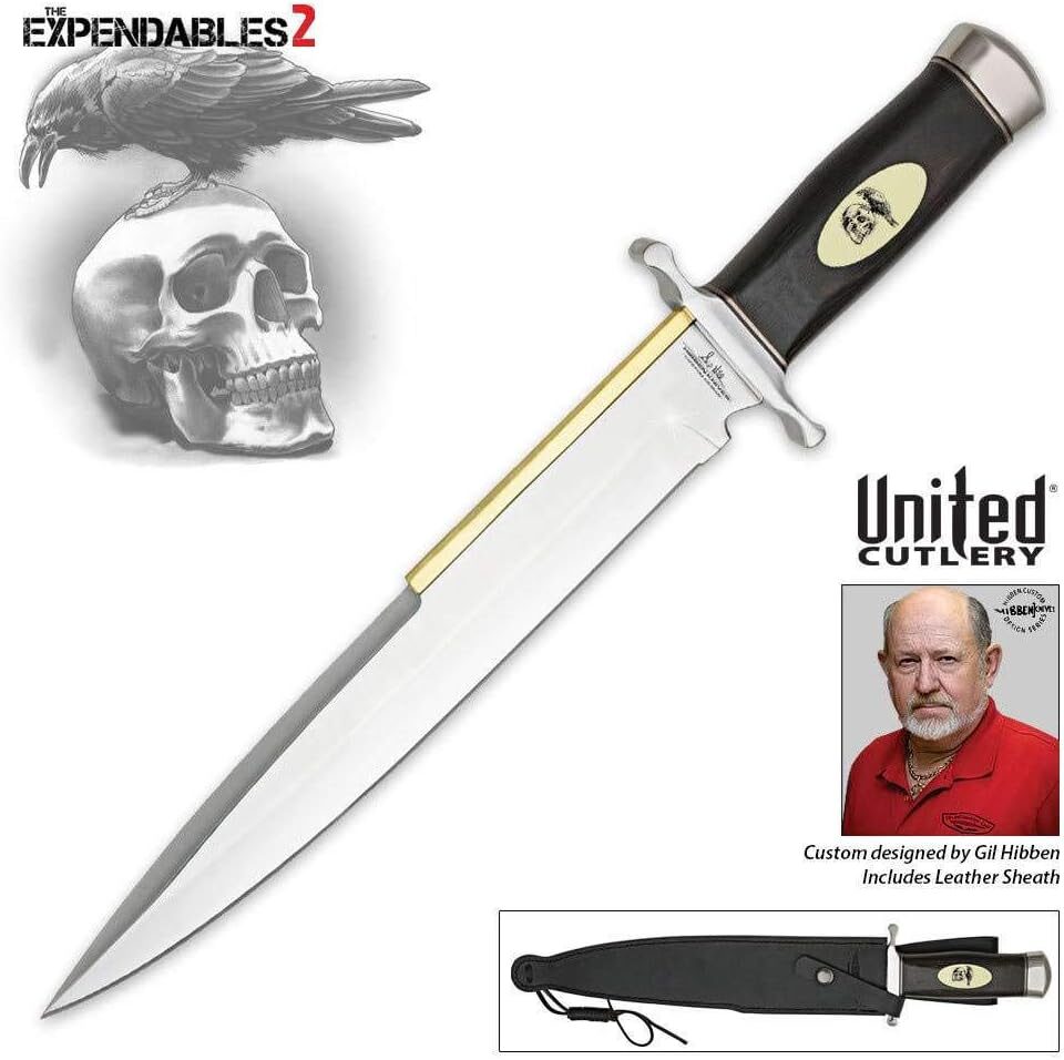 Gil Hibben Expendables 2 Toothpick Knife Replica Gil Hibben Expendables 2 Toothpick Knife Replica