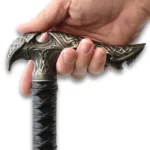 Kit Rae Black Axios Forged Sword Cane Replica