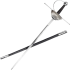 The Three Muskeeters Spanish Fluted Cup Rapier Sword Replica