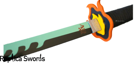 Demon Slayer Tanjiro Kamado Final Form Sword - Fire Nichirin Blade