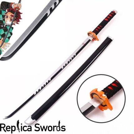 Demon Slayer Tanjiro Kamado Final Form Sword - Fire Nichirin Blade
