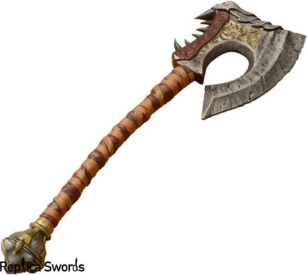 Wow Grommash Hellscream's Gorehowl Two-handed Battle Axe Replica