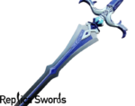 Genshin Impact Albedo Sacrificial Sword Replica