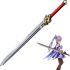 Genshin Impact Keqing Lion's Roar Sword Replica