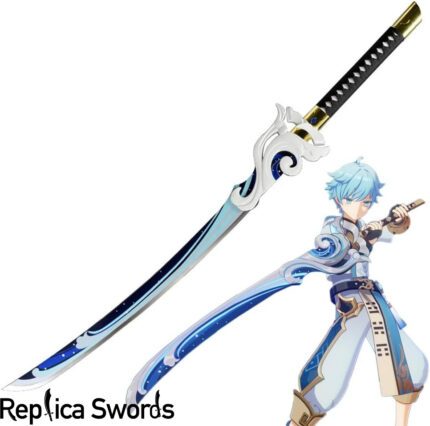 Genshin Impact Akuoumaru Claymore Sword Replica