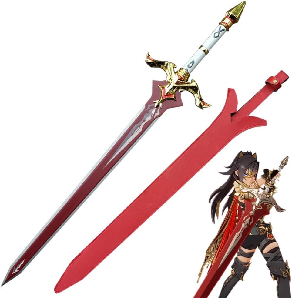 Genshin Impact Diluc Bloodtainted Greatsword Replica Genshin Impact Diluc Bloodtainted Greatsword Replica