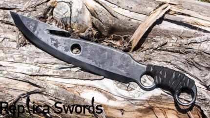 Destiny Hunter Knife Replica With Antique Finishing