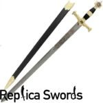 King Solomon Sword Full Size Black Metal Replica