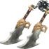 Kratos Blades of Chaos Pair Gold Finished Replica