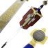 King Solomon Sword Full Size Gold/Blue Metal Replica